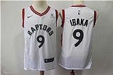 Raptors 9 Serge Ibaka White Nike Swingman Jersey,baseball caps,new era cap wholesale,wholesale hats